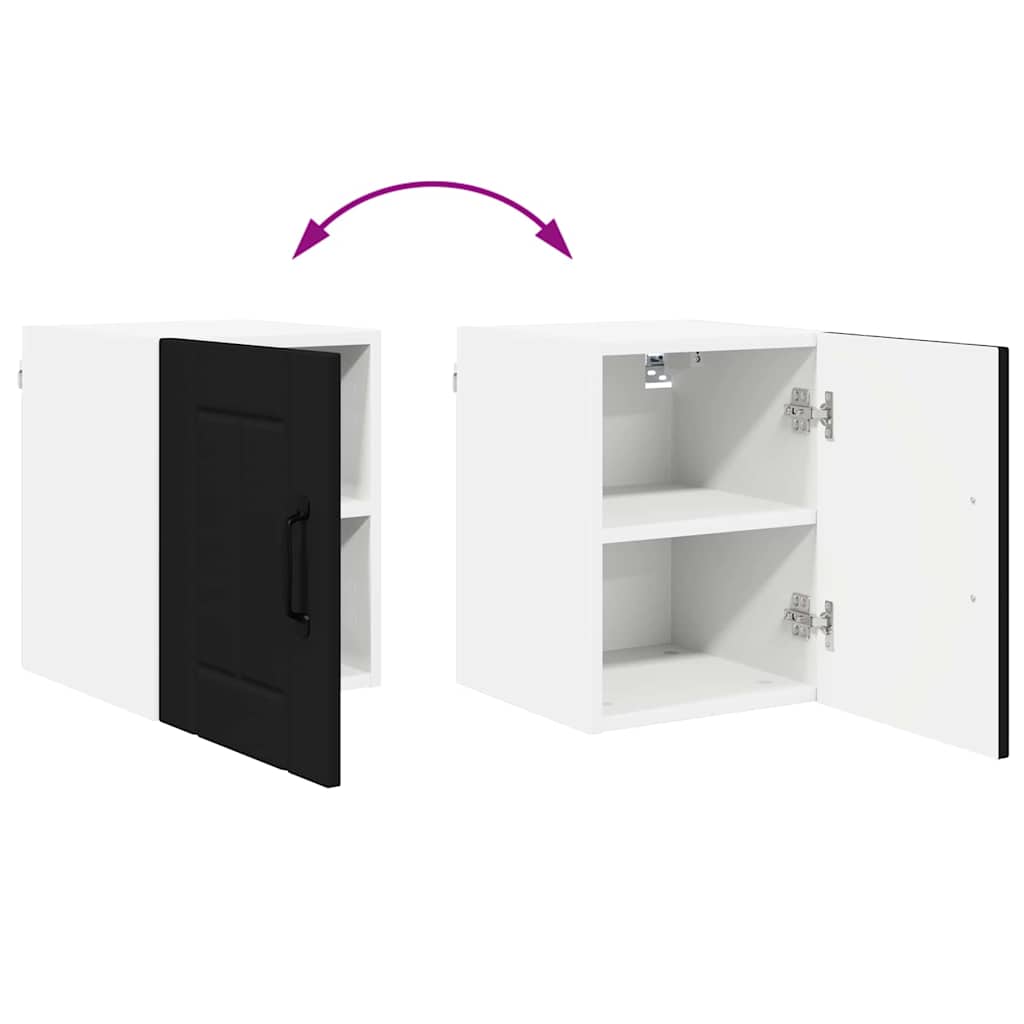 Küchenhängeschrank Schwarz 30 x 31 x 40 cm Holzwerkstoff